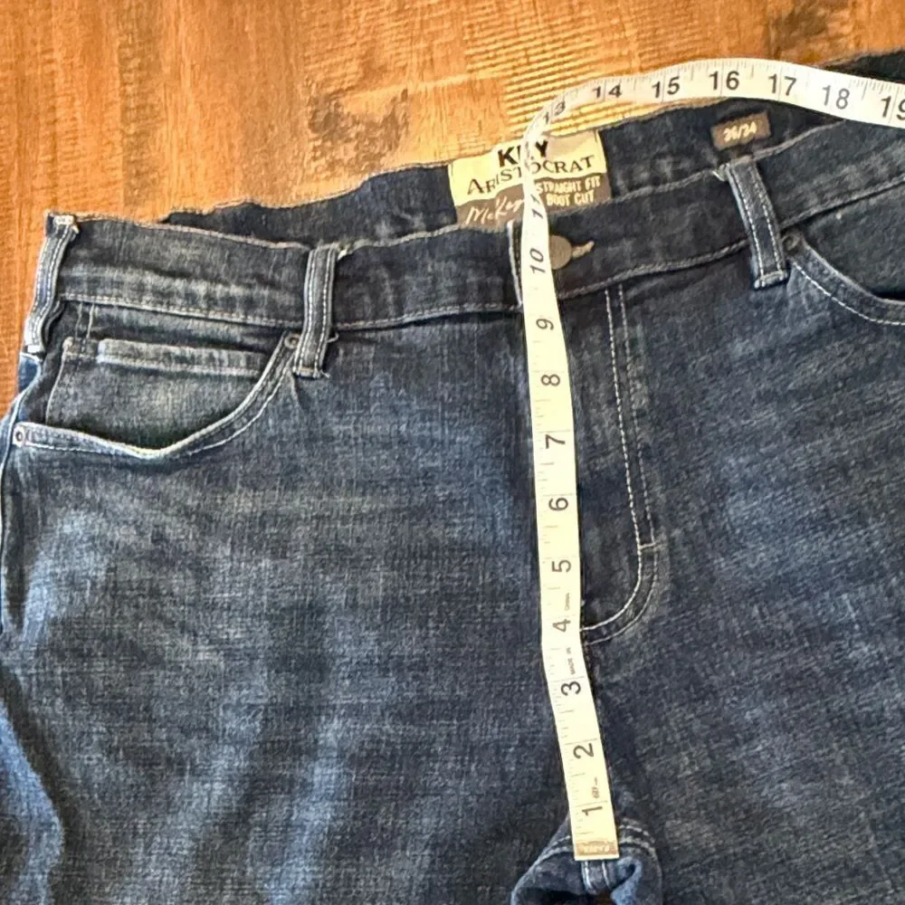 KEY Aristocrat  McKey Straight-Leg Boot-Cut Jeans